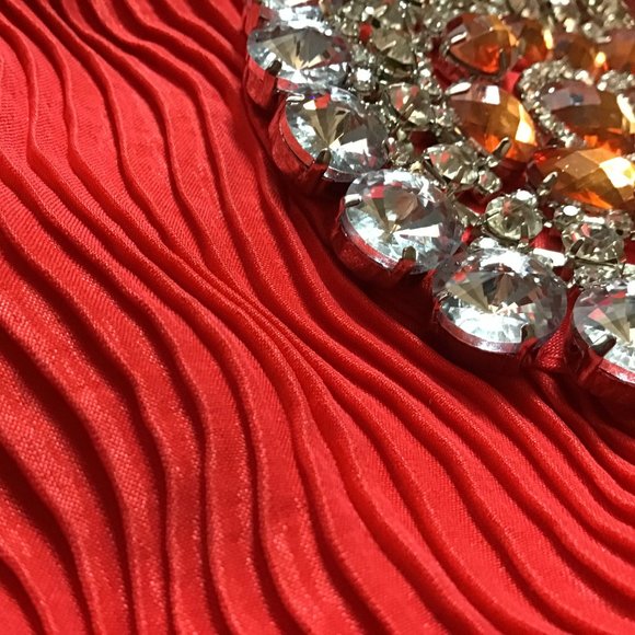 New Years Party Dress Red Size Medium, Small Large - Picture 2 of 3